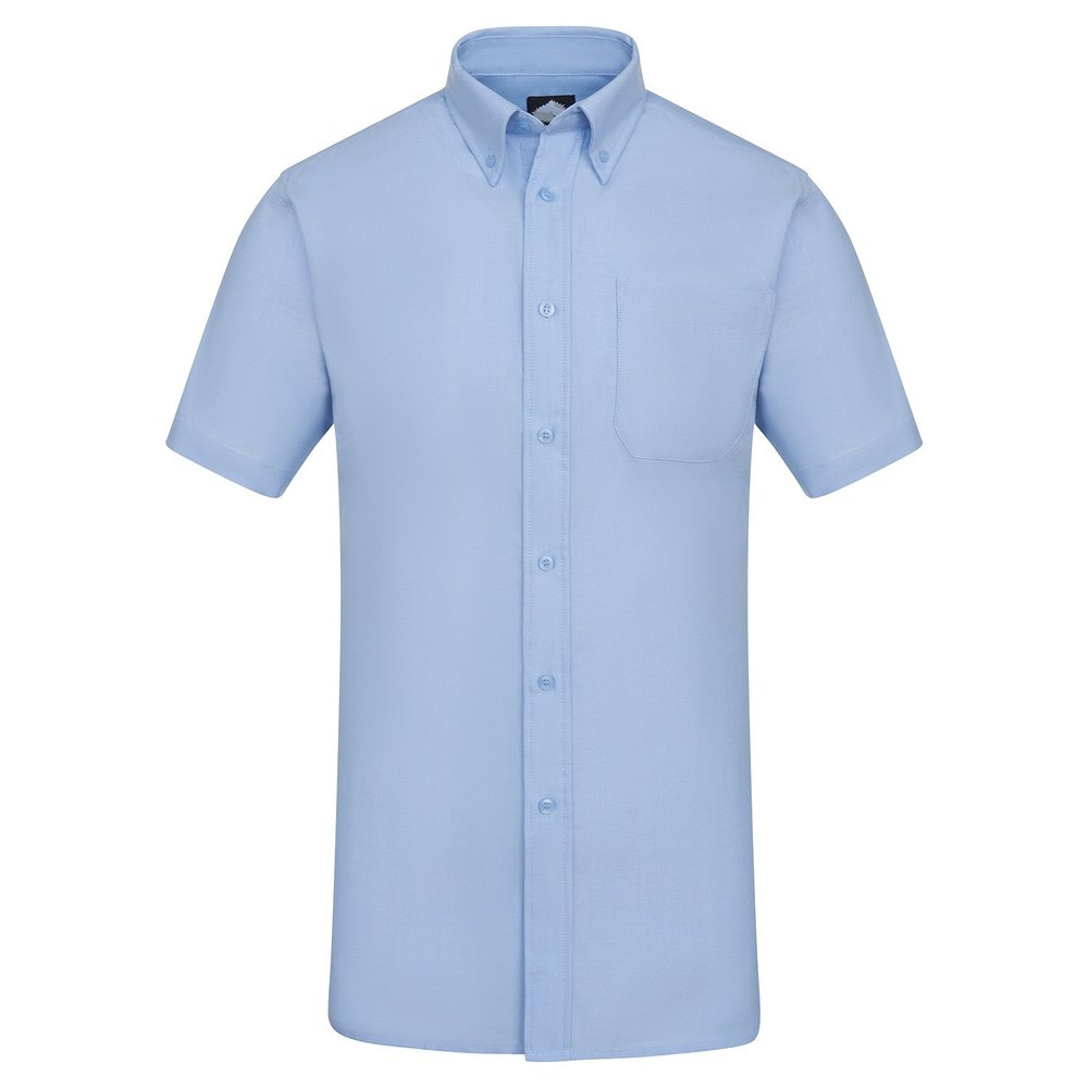 ORN Cotton / Polyester The Classic Oxford S/S Shirt 5500, Handwash, 130gsm