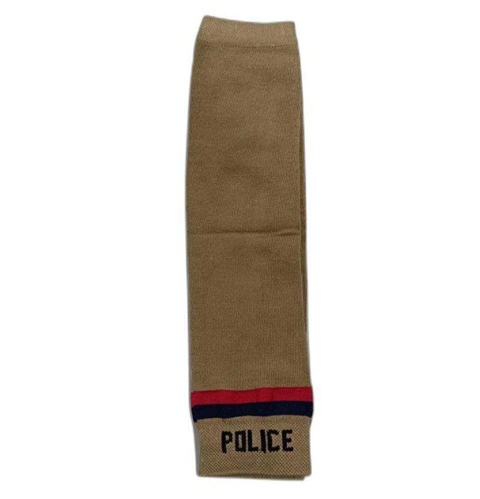 Unisex Brown Police Socks