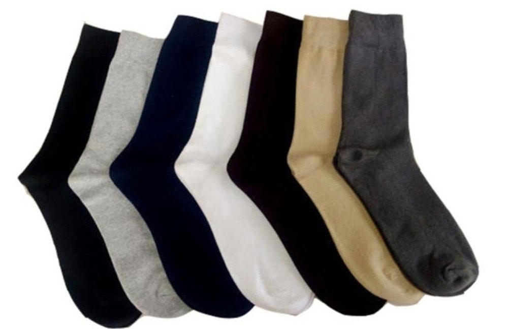 Cotton Unisex Formal Uniform Socks, Age: 1-18year