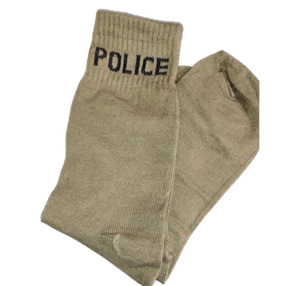 Printed Police Socks, Winter