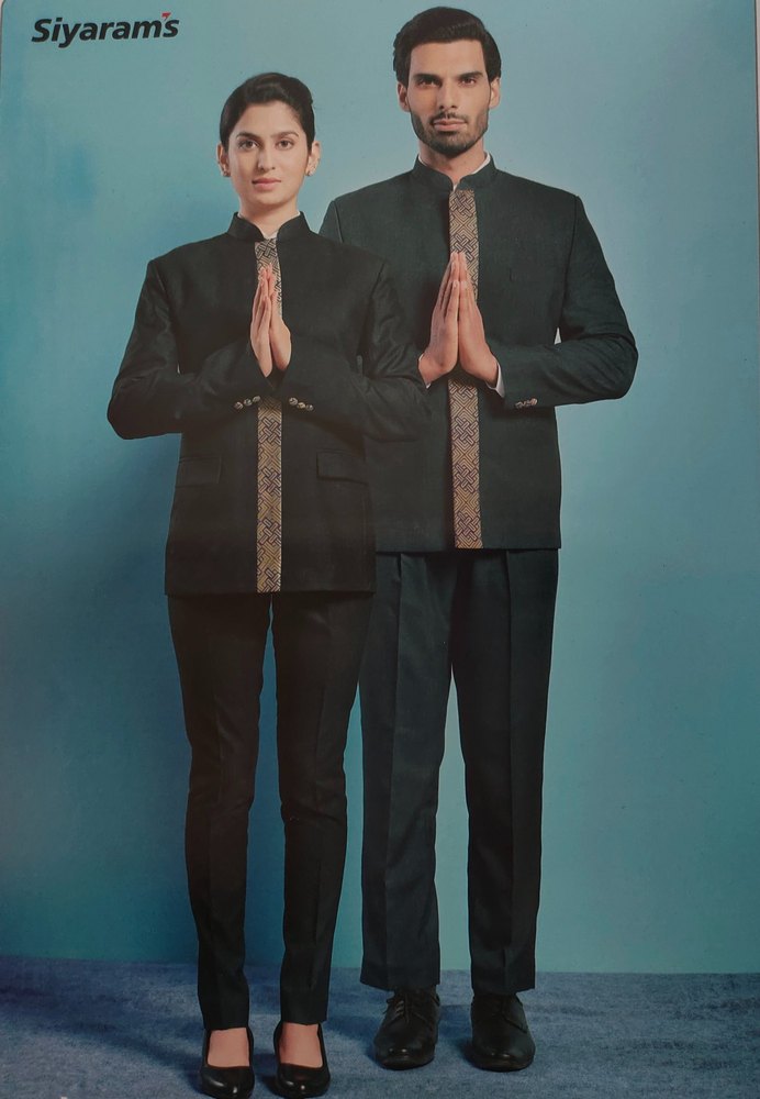 Polycotton Unisex Hotel And Hospitality Uniforms