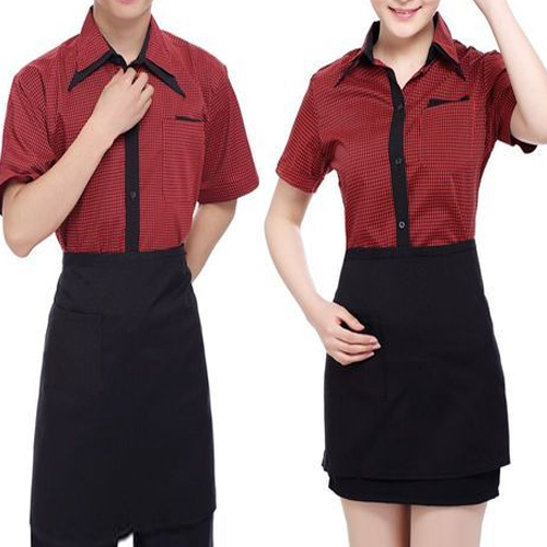 Cotton Unisex Restaurant Uniform