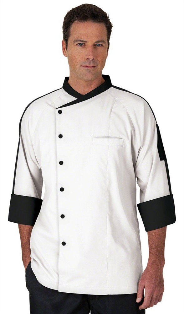 Cotton White Executive Chef Coat, For Hotel Uniform, Size: Large