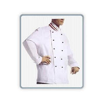 White Cotton Designer Chef Coats