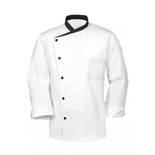 Nylon Unisex White Chef Coat, For Kitchen Staff, Size: S TO XXL