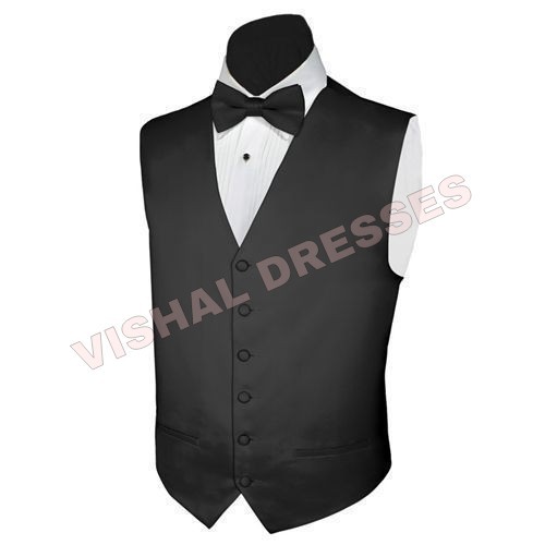 Sleeveless Party Waiter Uniform