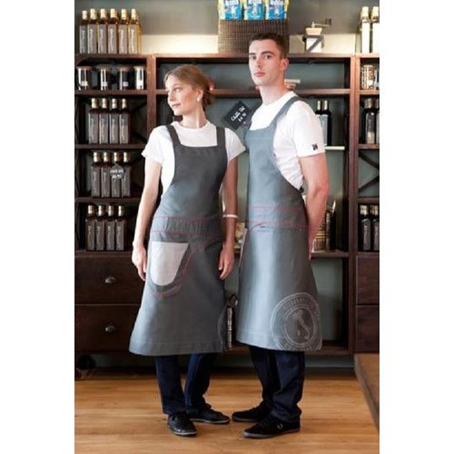 Cotton Grey Restaurant Waiter Uniform, For Hotel, Restaurant