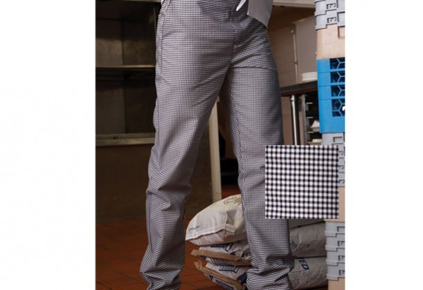 Men Polyester Chef Trousers, Machine Wash