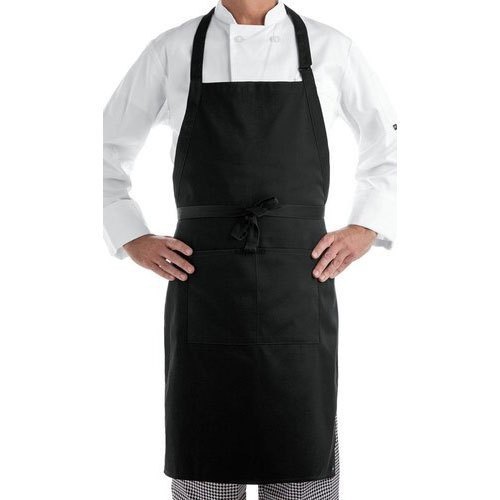 Black Kitchen Chef Uniform, 700gm, Size: Long