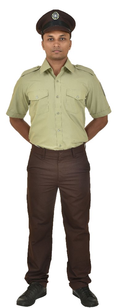 Cotton Men Security Guard Uniform, Size: Medium