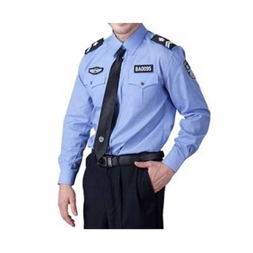 Men Cotton, Polyester Security Guard Uniform