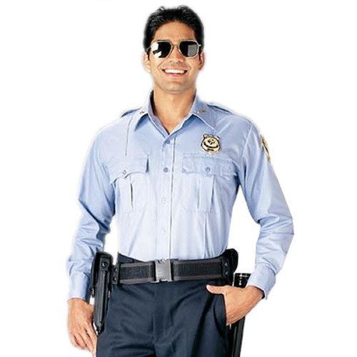 Cotton Blue Security Guard Uniform