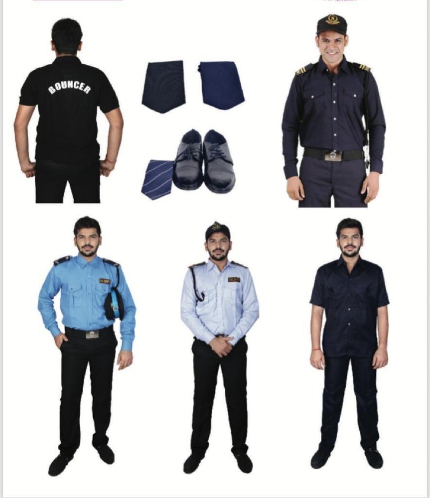 Men Poly Cotton Security Uniform