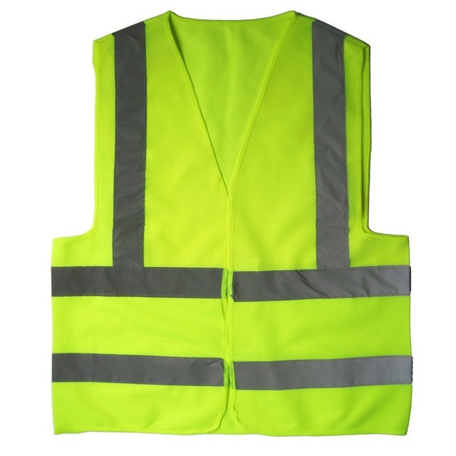 Polyester Plain Security Safety Jacket, For Construction