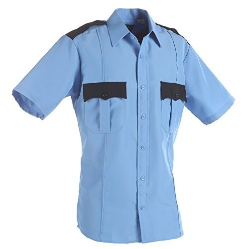 Cotton Blue Mens Security Uniform