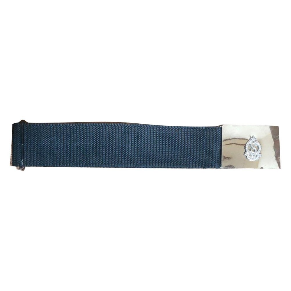 Black polyester Security Belt, Size: Medium