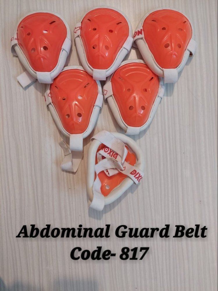 Safety Guard FIBER PLASTIC Abdominal Guards BELT, Size: Large