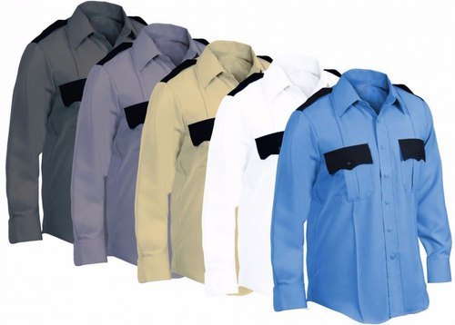 Poly Cotton Men Security Guard Shirt