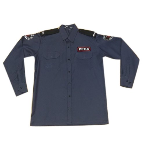 Cotton Full Sleeve Security Guard Shirt