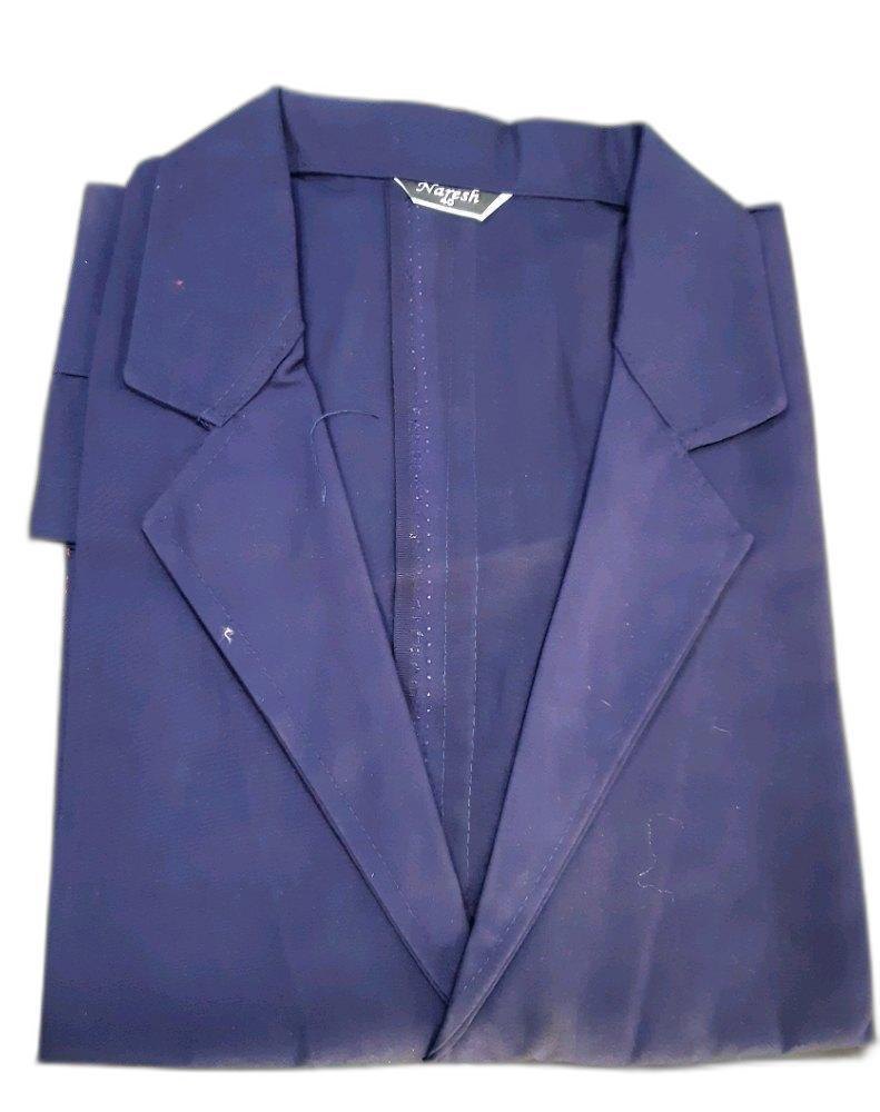 Cotton Blue Men Security Guard Shirt, Size: Medium