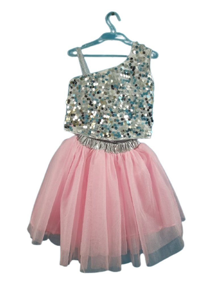 Girls Western Skirt Top Dance Dress, For School Function