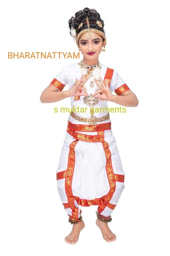 Bharatanatyam Red BHARATNATIYAM DRESS