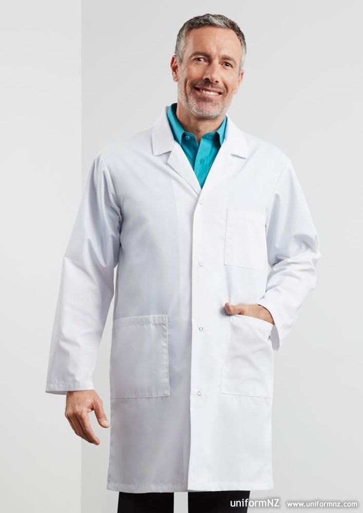 White Full Sleeves Doctor Coat, For Laboratory, Machine wash