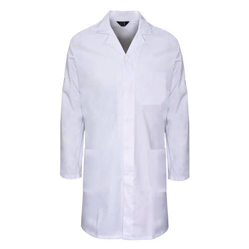 White Cotton Lab Coat, For Laboratory