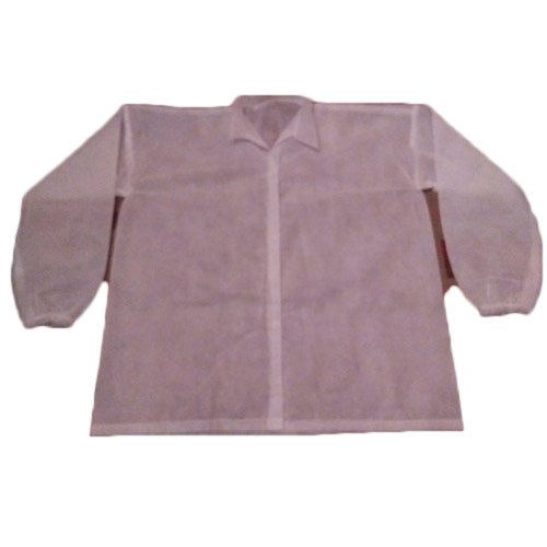 Collar Plain Non Woven Lab Coat, Size: S To XXL