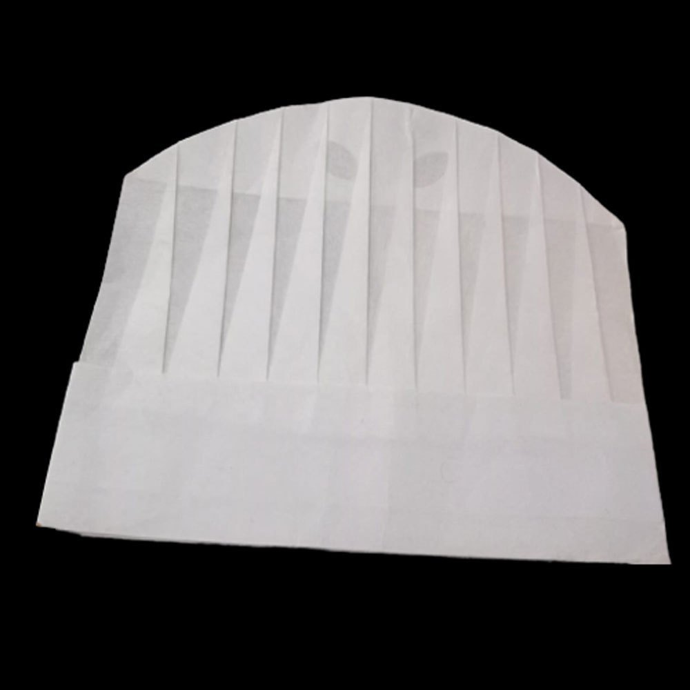 White Plain Paper Chef Cap