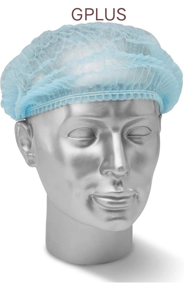 Non Woven GPLUS Disposable Bouffant Caps