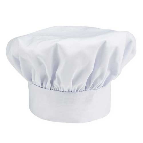 White Plain Chef Caps, For Restaurant, Machine Wash