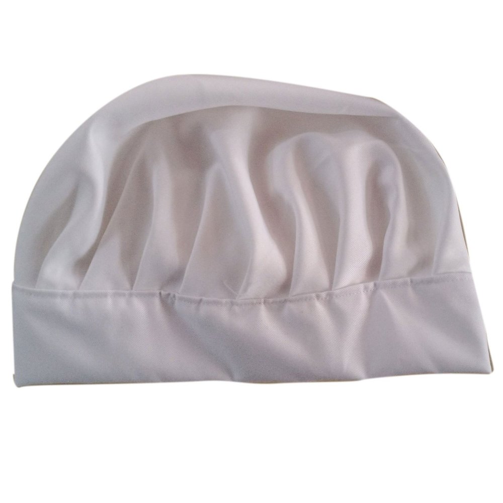 White Unisex Non Woven Chef Cap, For Restaurants, Machine wash