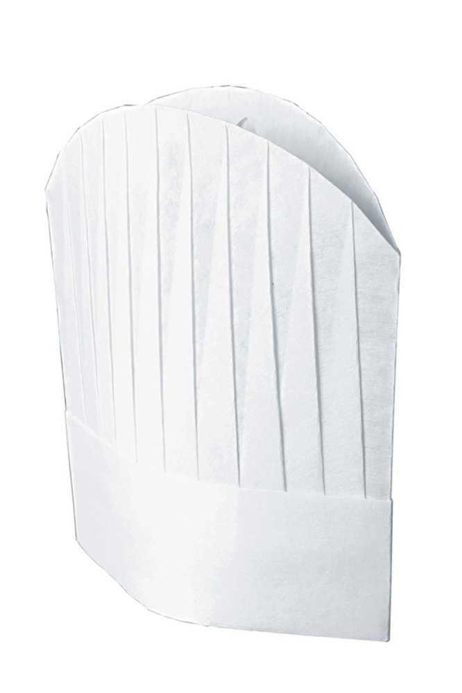 White Unisex Chef Bandana Cap, Dry clean