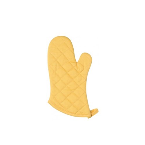 Yellow Cotton Oven Mitt, 2 Pairs