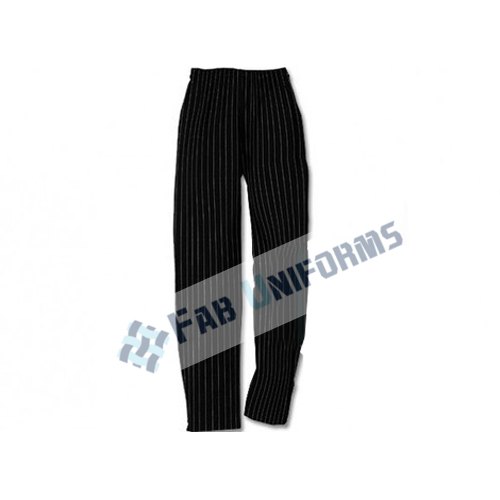 Banquets Black Chef Trouser, Machine Wash