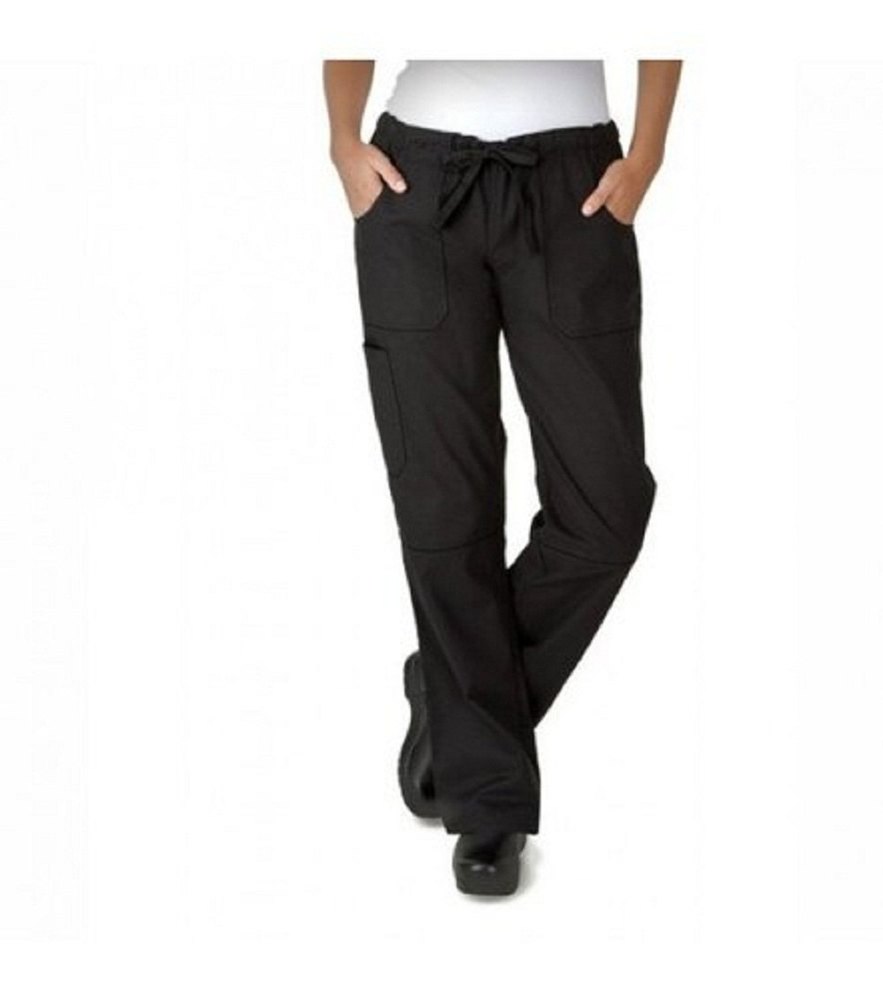 Black Cotton Mens Chef Trouser, Handwash