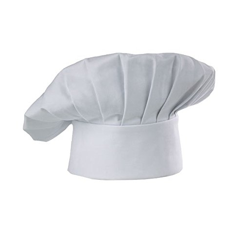 White Unisex Chef Caps