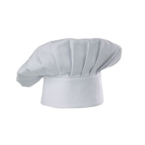 Plain White Catering Chef Cap