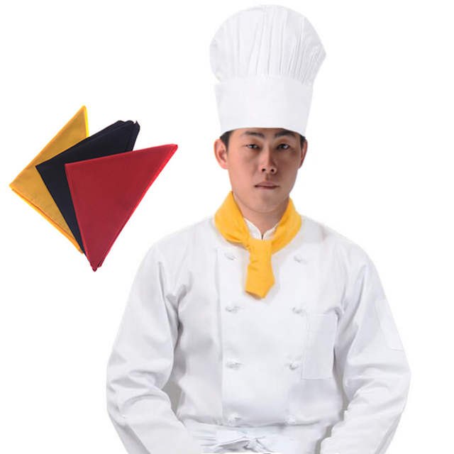 Unisex Polyester Chef Scarf