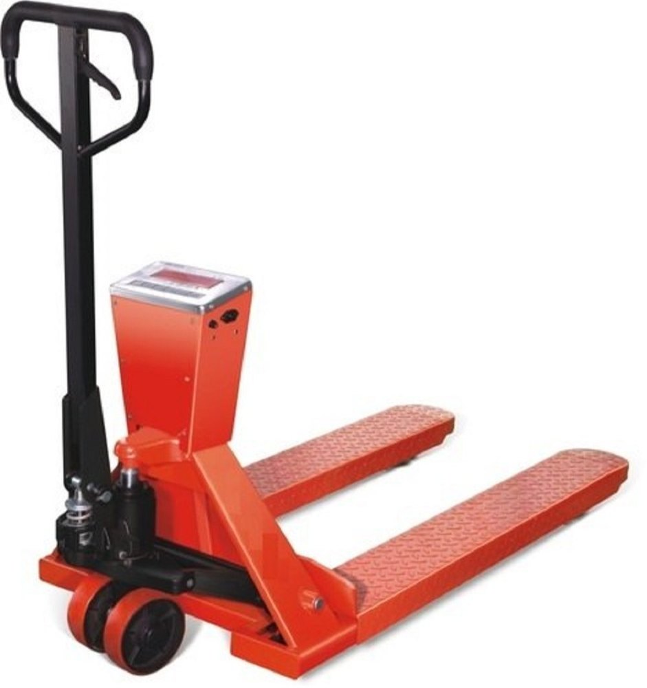 Mild Steel Weighing Scale Pallet Truck, Capacity: 25000 kg