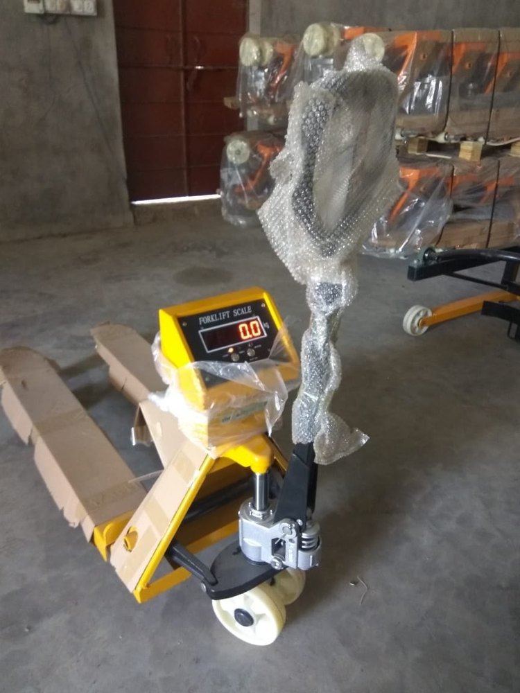 Weight Sacle Hand Operated Pallet Scale Truck, Lifting Capacity: 2 Ton, Model Name/Number: SRe-105