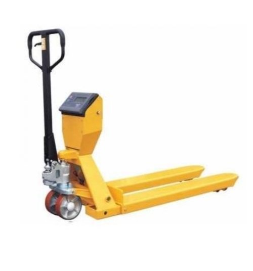 ACE Hand Mild Steel Pallet Scale Truck, Load Capacity: 150-250 Kg