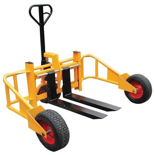 Hand Operated Rough Terrain Pallet Truck, For Material Handling