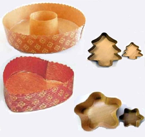 10 biodegradable sugar pulp Bakery Cake And Donut Moulds, Size: Various