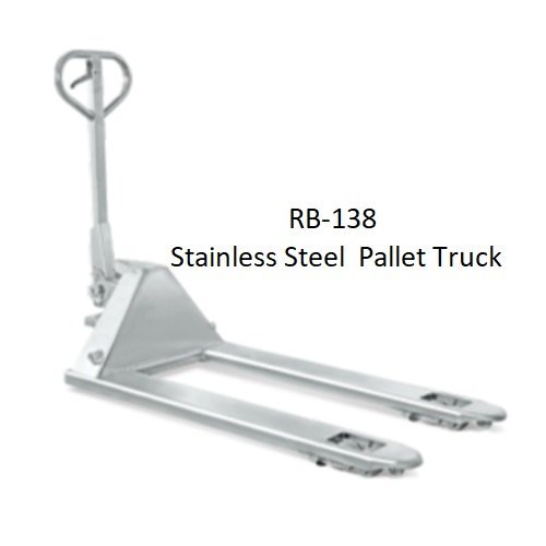 Stainless Steel Hydraulic Pallet Truck, For Material Handling, Capacity: 2000 Kg