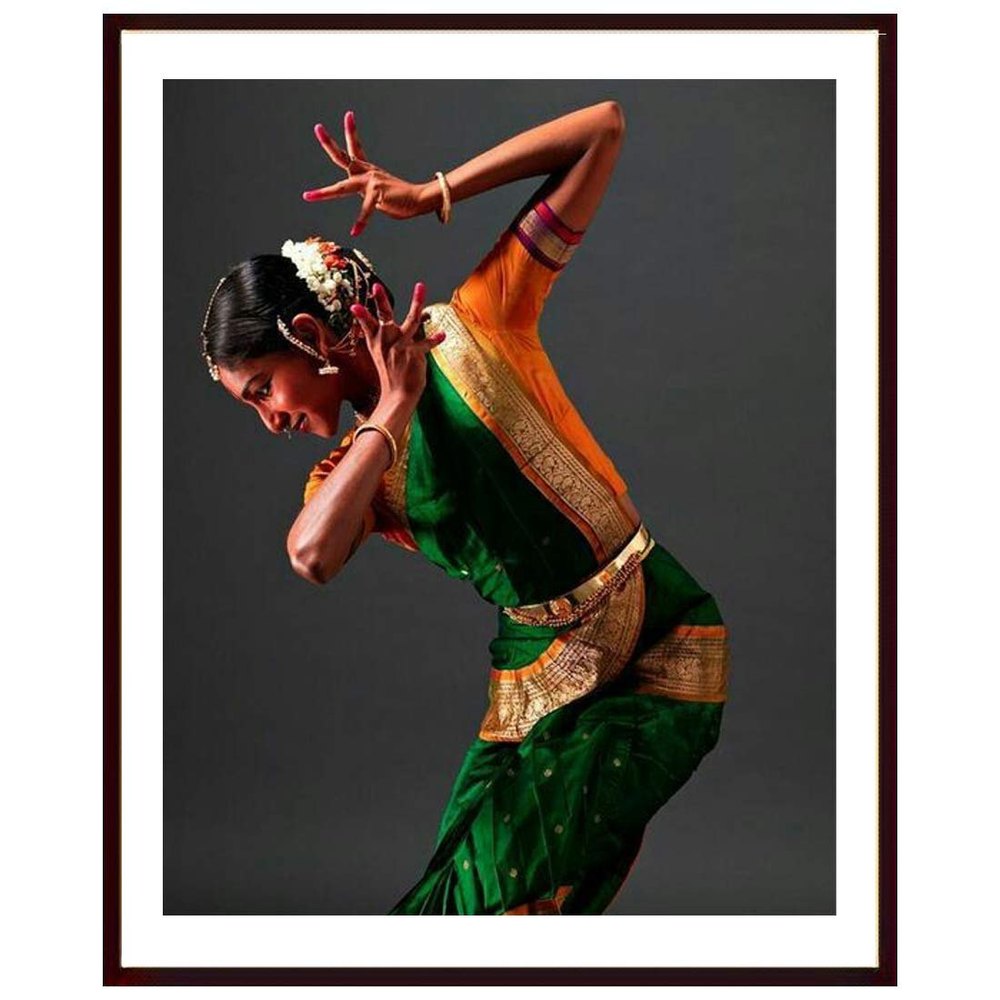 Shyam Framing Art Classical Kathak Dance Pose