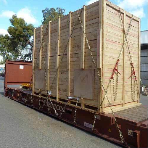 Industrial Wooden Box Strapping Service, Capacity: 1 Ton