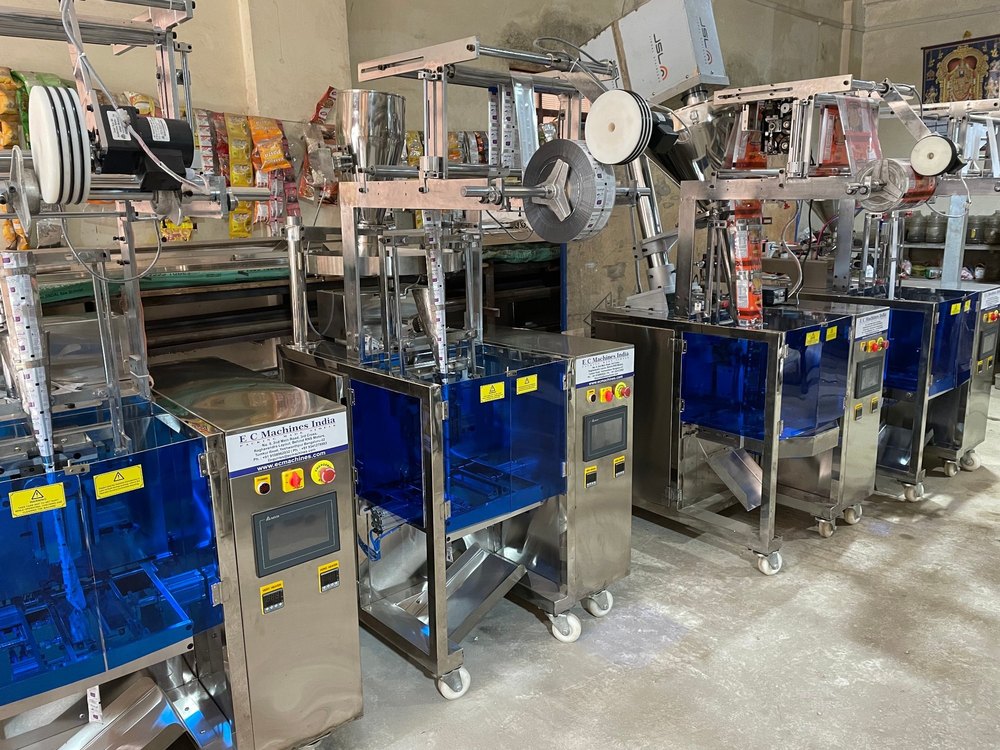 Automatic Machine Pulse Food Products Packing Job Work, Packaging Type: Pouches