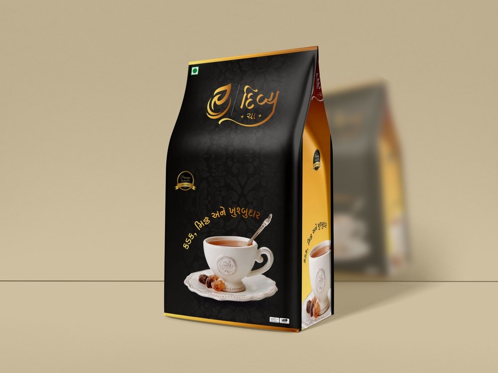 Plastic Tea Packaging Design Service